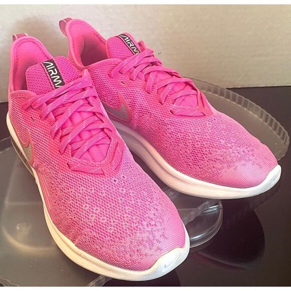 Nike Air Max Sequent 4 “Laser Fuchsia” - (US Women- AO4486 601 Size 9.5) - Picture 1 of 12